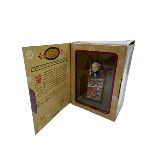 1997 Cracker Jack The Home Run Snack Baseball Sailor Jack Enesco Ornament (Kitchen) 277401