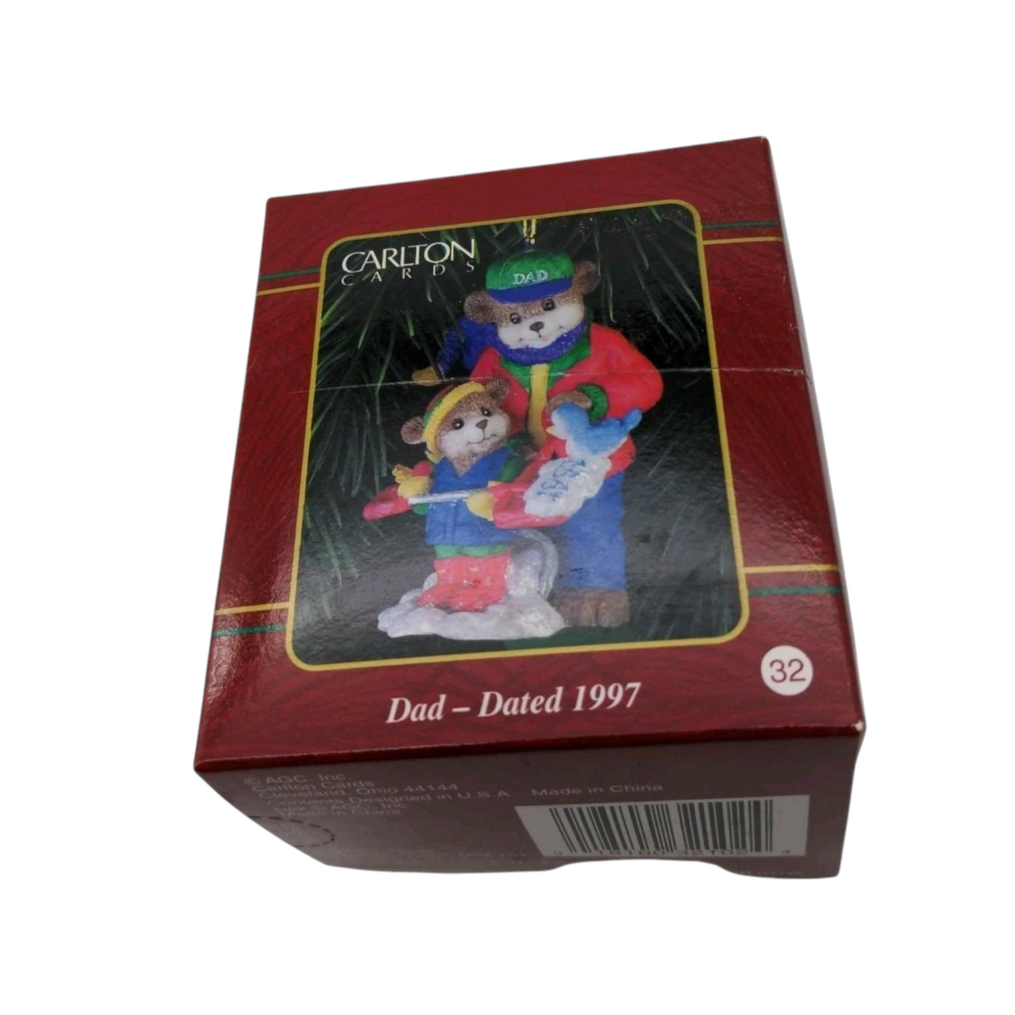 1997 Dad Carlton Cards Ornaments (Teddy Bear) CXOR-047W