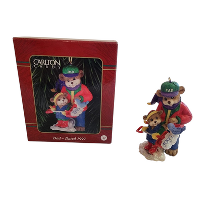 1997 Dad Carlton Cards Ornaments (Teddy Bear) CXOR-047W