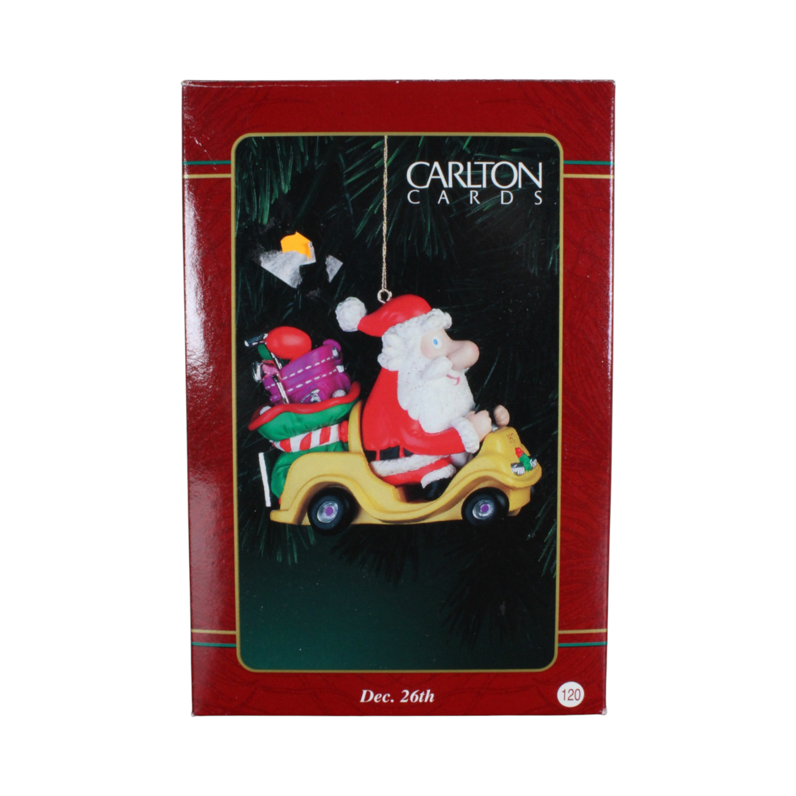 1997 Dec. 26th Carlton Cards Ornaments (Santa Claus) CXOR-120W