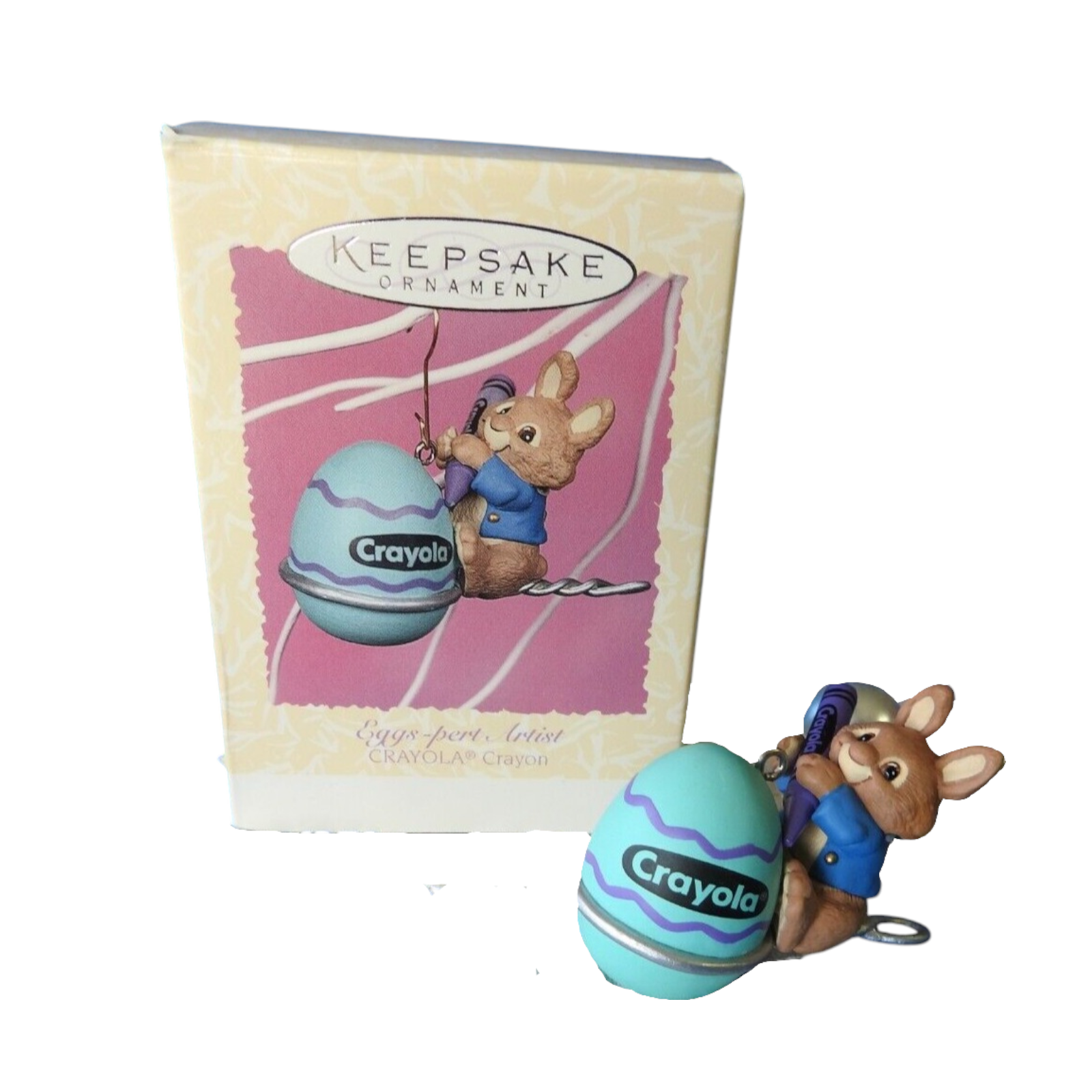 1997 Eggs-Pert Artist Hallmark Ornament (Crayola) QEO8695