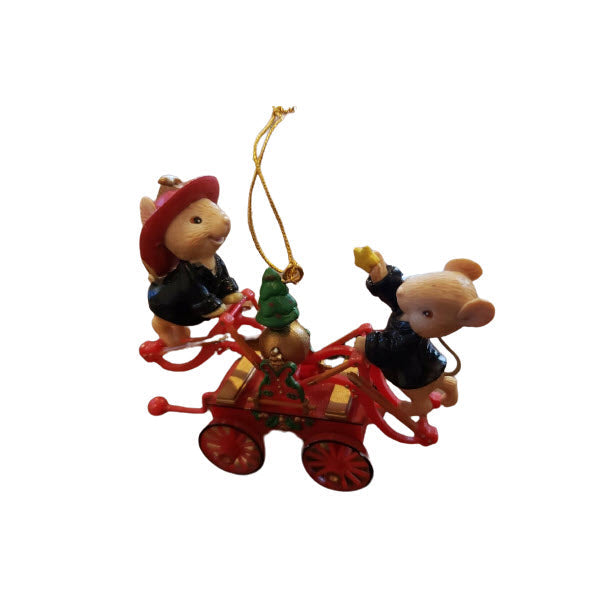 1997 Fired Up For Christmas Enesco Ornament (Mouse) 278491
