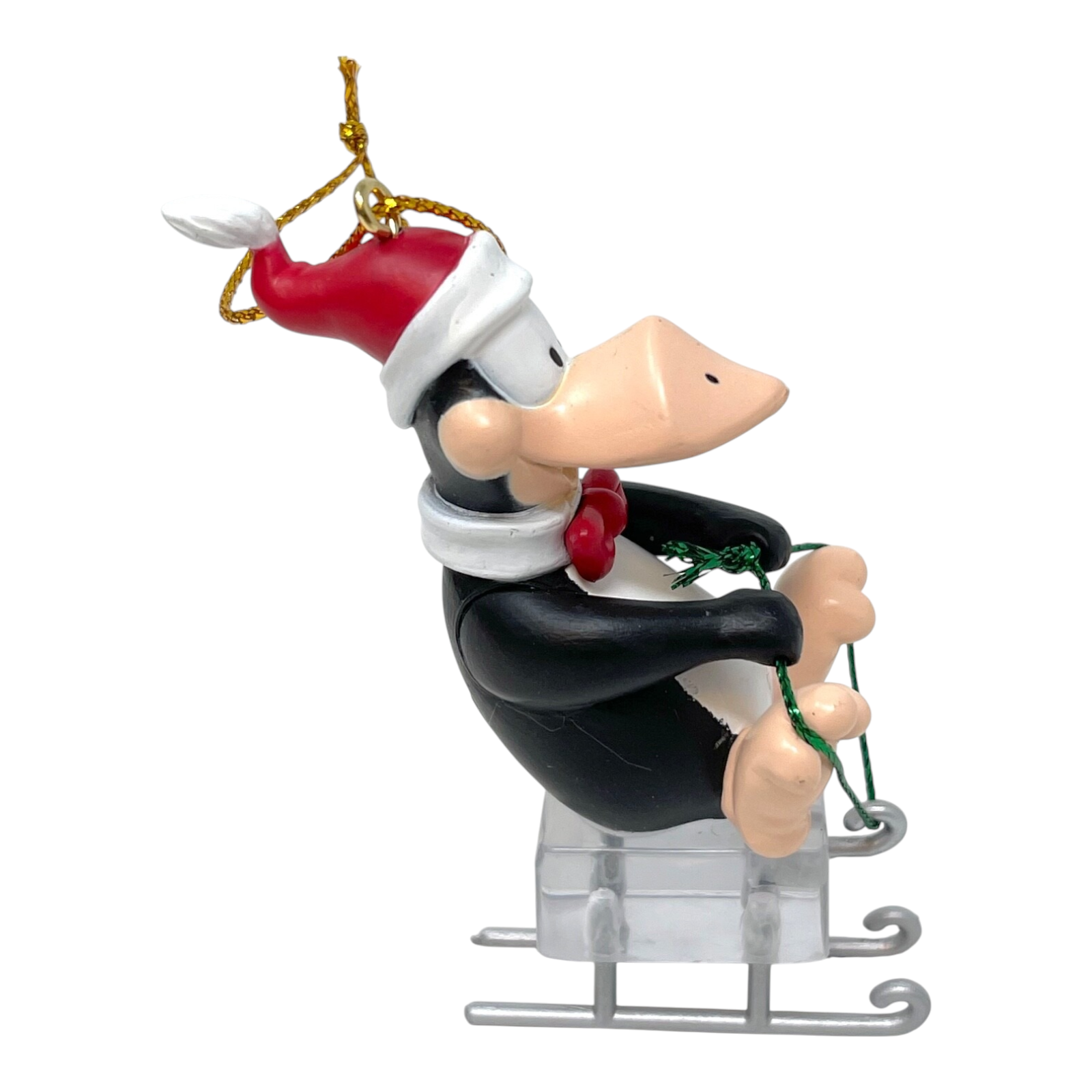 1997 Frozen Fun - Opus n bill Carlton Cards Ornaments (Penguins) 1997