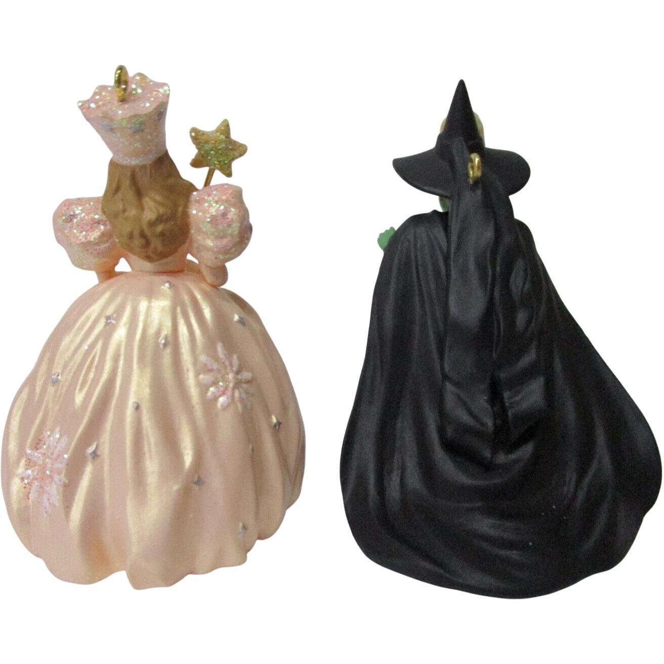 1997 Glinda and Wicked Witch of the West Hallmark Ornament (The Wizard of Oz) QXM4233