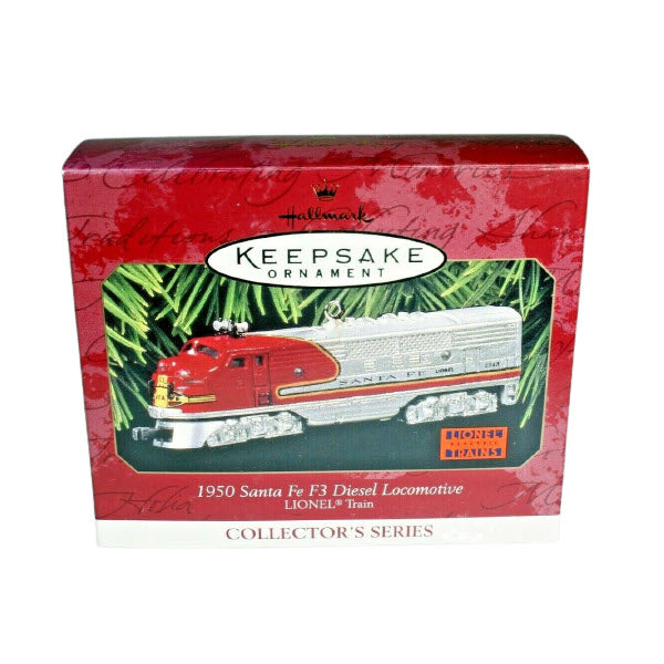1997 Hallmark Ornament (1950) Santa Fe F3 Diesel Locomotive Hallmark Ornament (Lionel) QX6145