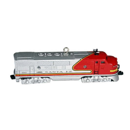 1997 Hallmark Ornament (1950) Santa Fe F3 Diesel Locomotive Hallmark Ornament (Lionel) QX6145
