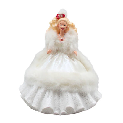 1997 Hallmark Ornament (1989) Happy Holidays Barbie Hallmark Ornament (Holiday Barbie Collector's Club) QXC5162