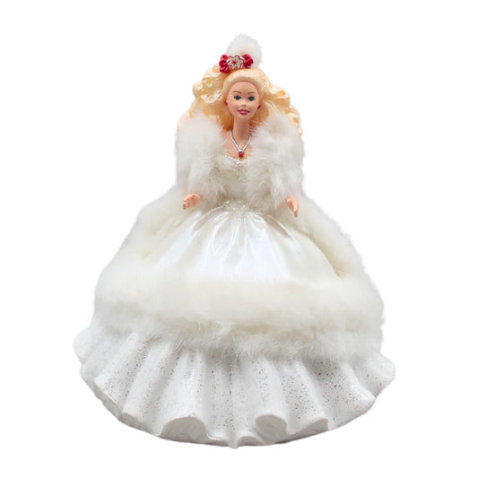 1997 Hallmark Ornament (1989) Happy Holidays Barbie Hallmark Ornament (Holiday Barbie Collector's Club) QXC5162