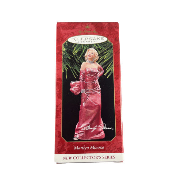 1997 Hallmark Ornament (Long Pink Dress) Marilyn Monroe QX5704