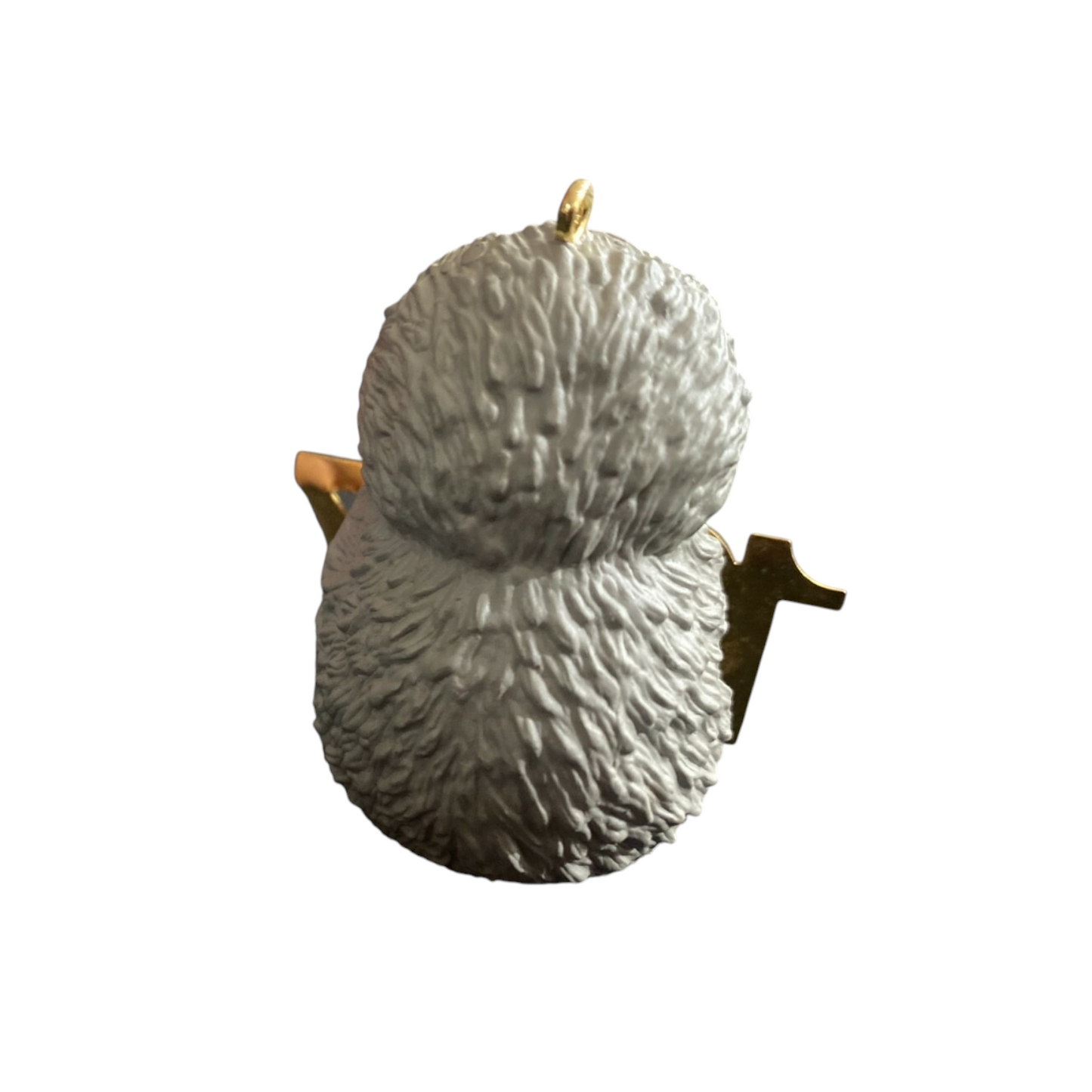 1997 Hedgehog with Brass 1997 Hallmark Ornament (Fabulous Decade) QX6232