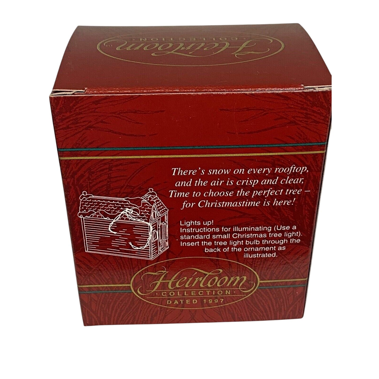 1997 Holiday Town Carlton Cards Ornaments (Buildings & Houses) CXOR-003W