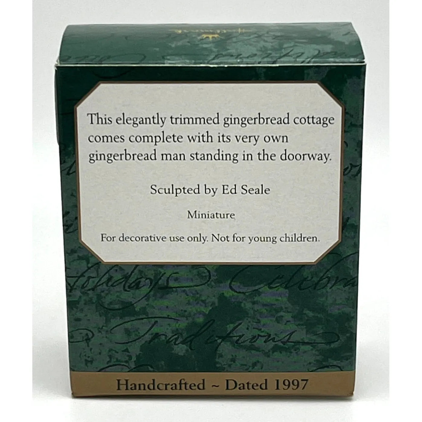 1997 Home Sweet Home Hallmark Ornament (Gingerbread) QXM4222