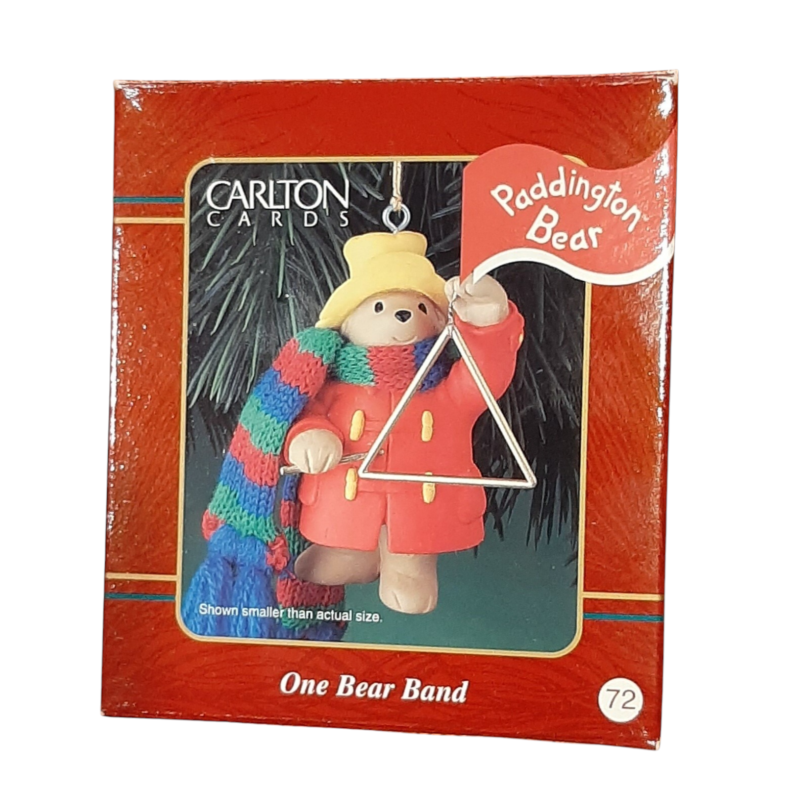 1997 Home for Christmas - Paddington Bear Carlton Cards Ornaments (Teddy Bear) CXOR-089W