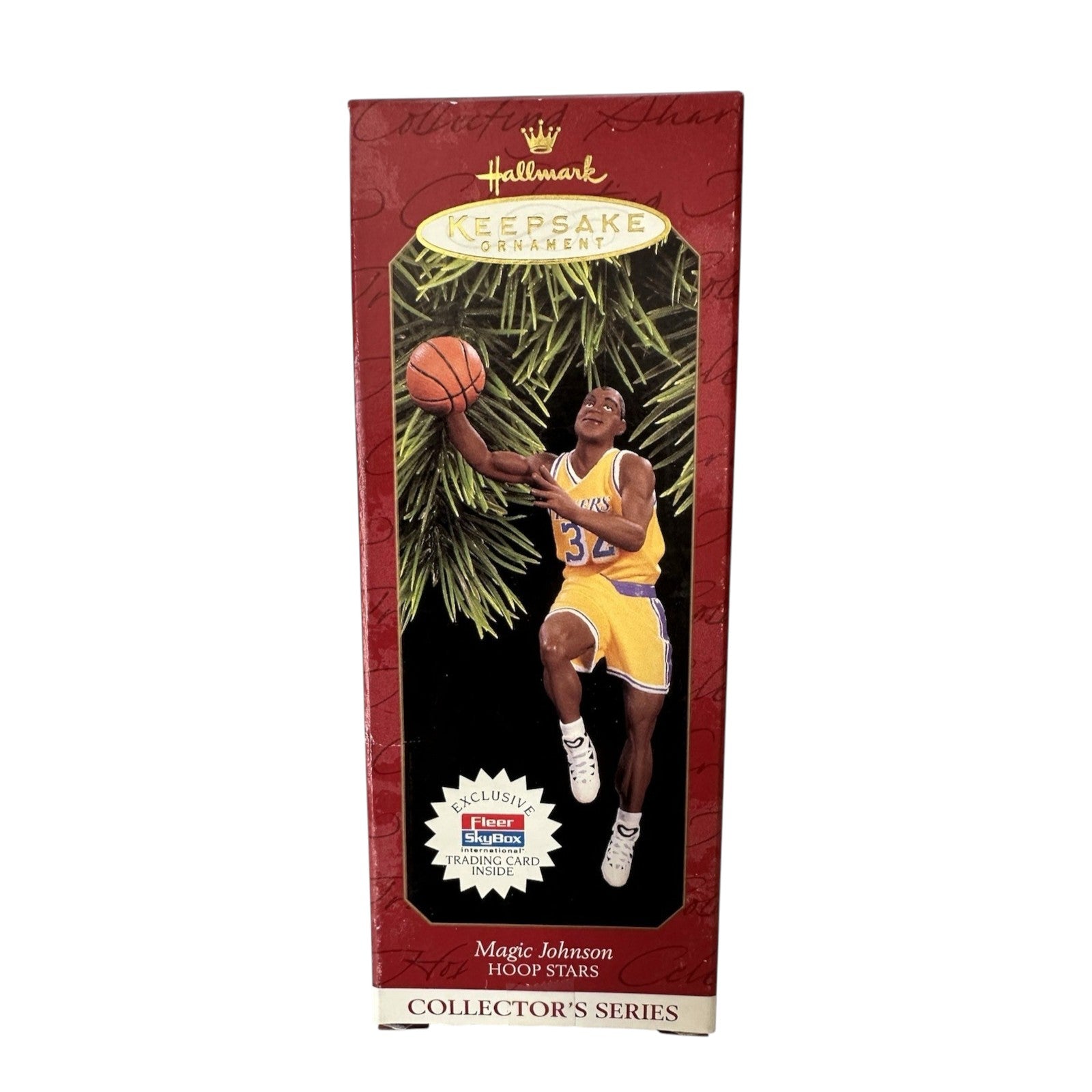 1997 Magic Johnson Hallmark Ornament (Hoop Stars) QXI6832