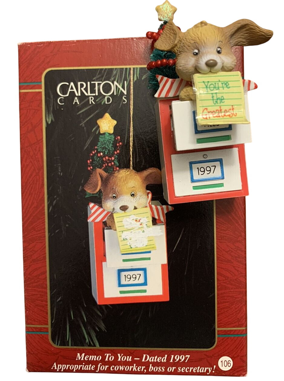 1997 Memo to You - Appropriate for coworker, boss or secretary! (Friendship)