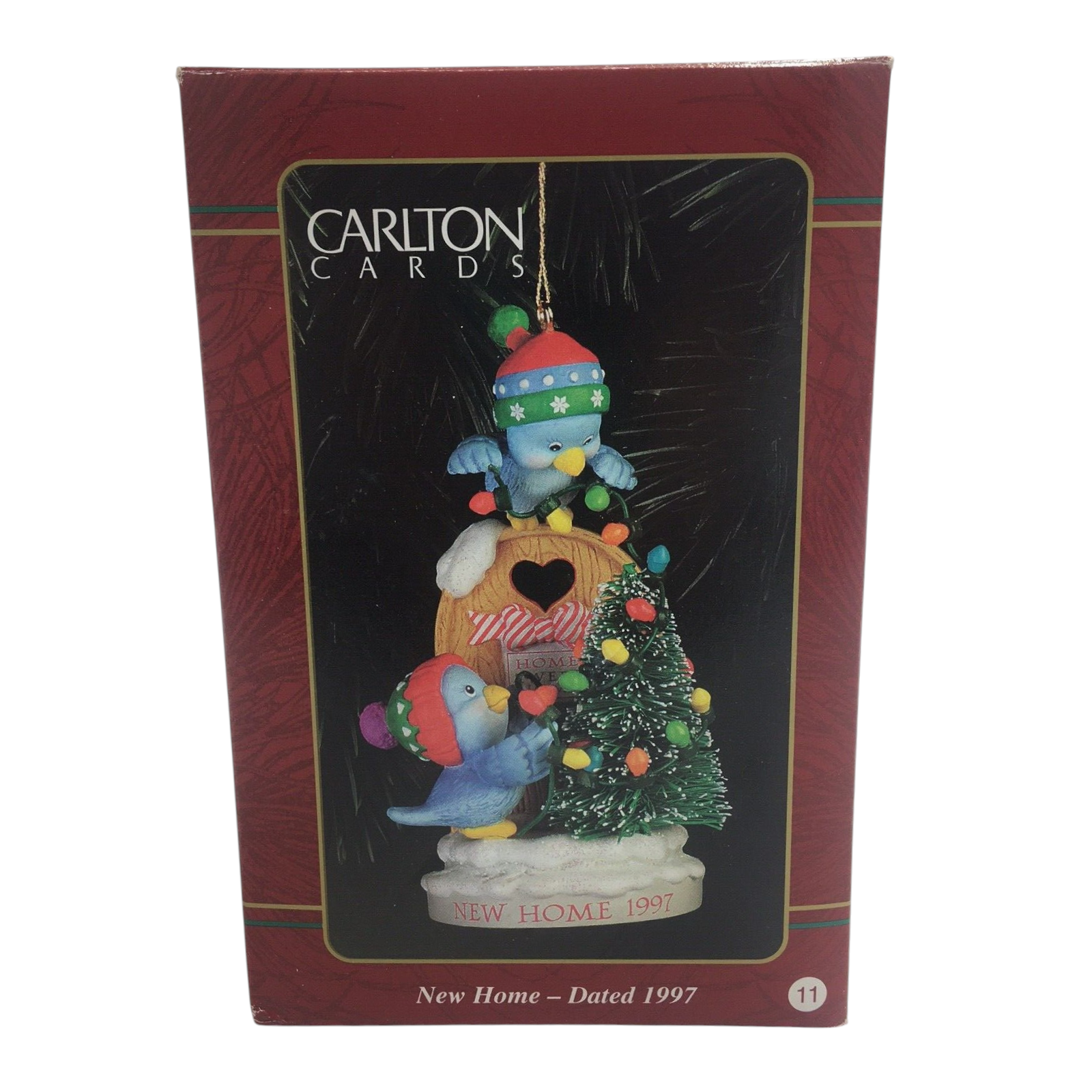1997 New Home Carlton Cards Ornaments (Bird) CXOR-016W