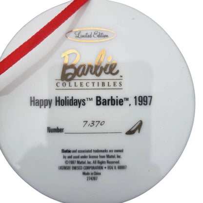 1997 Porcelain Hanging Ornament (Enesco)