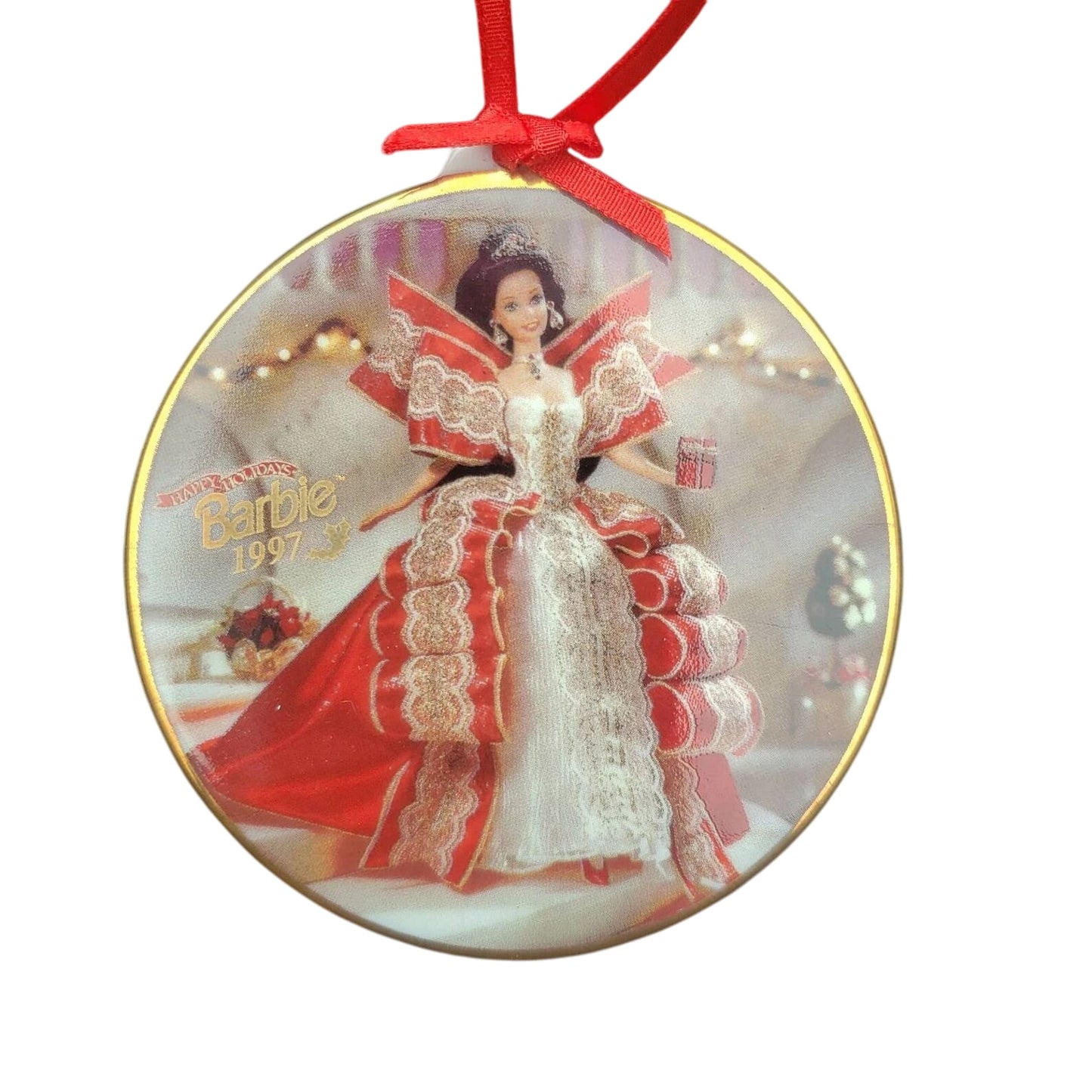 1997 Porcelain Hanging Ornament (Enesco)