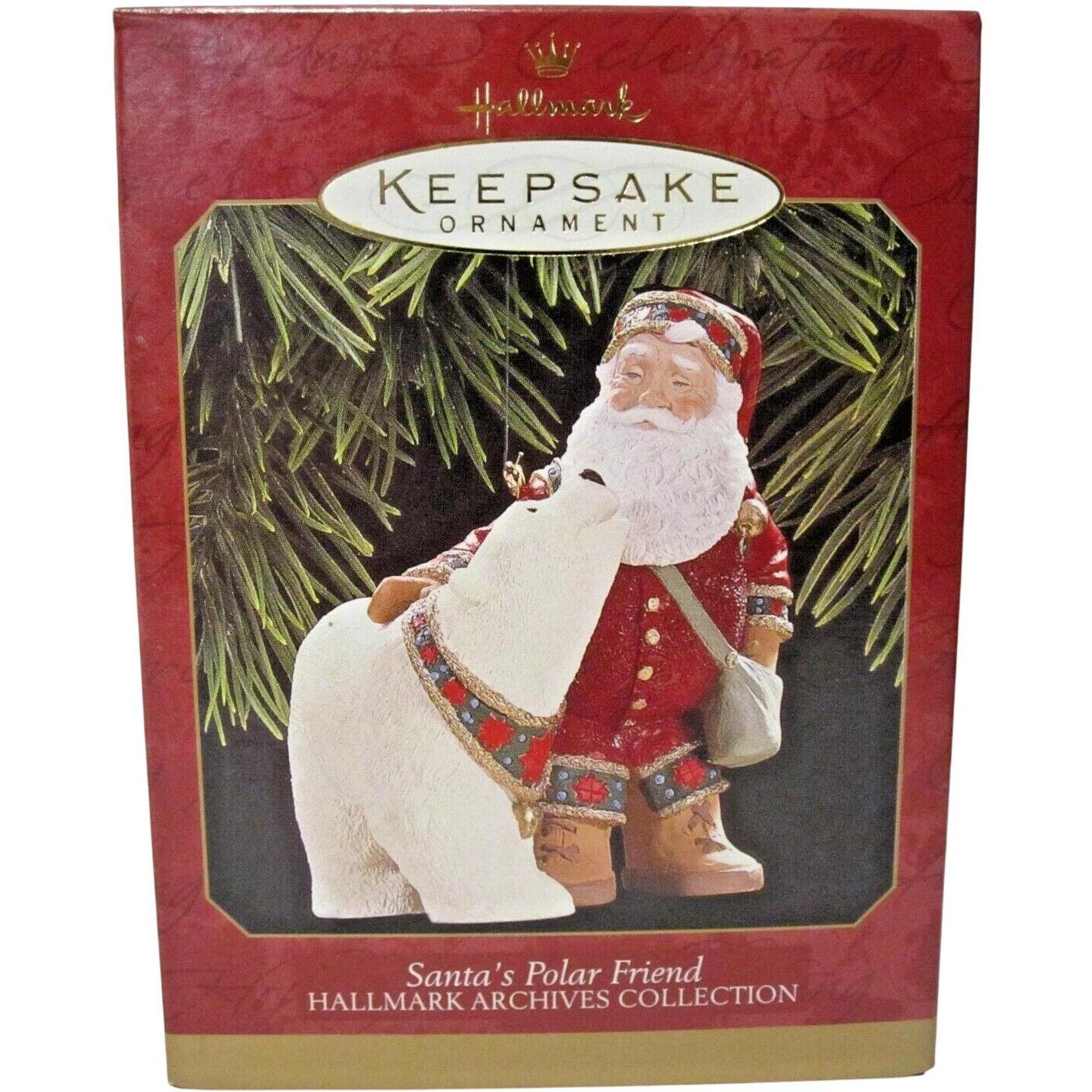 1997 Santa's Polar Friend Hallmark Ornament (Santa Claus) QX6755