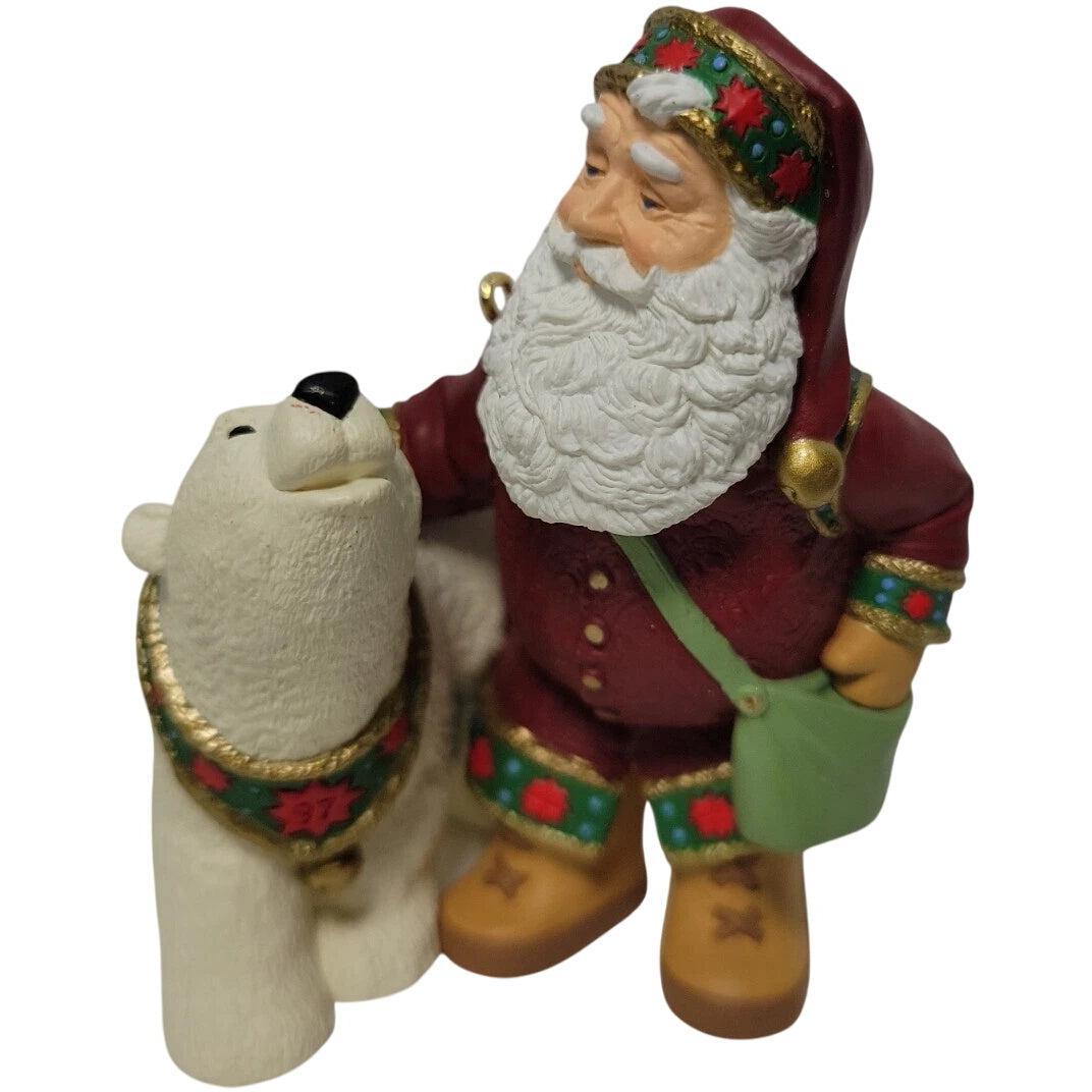 1997 Santa's Polar Friend Hallmark Ornament (Santa Claus) QX6755