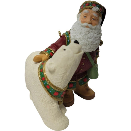 1997 Santa's Polar Friend Hallmark Ornament (Santa Claus) QX6755
