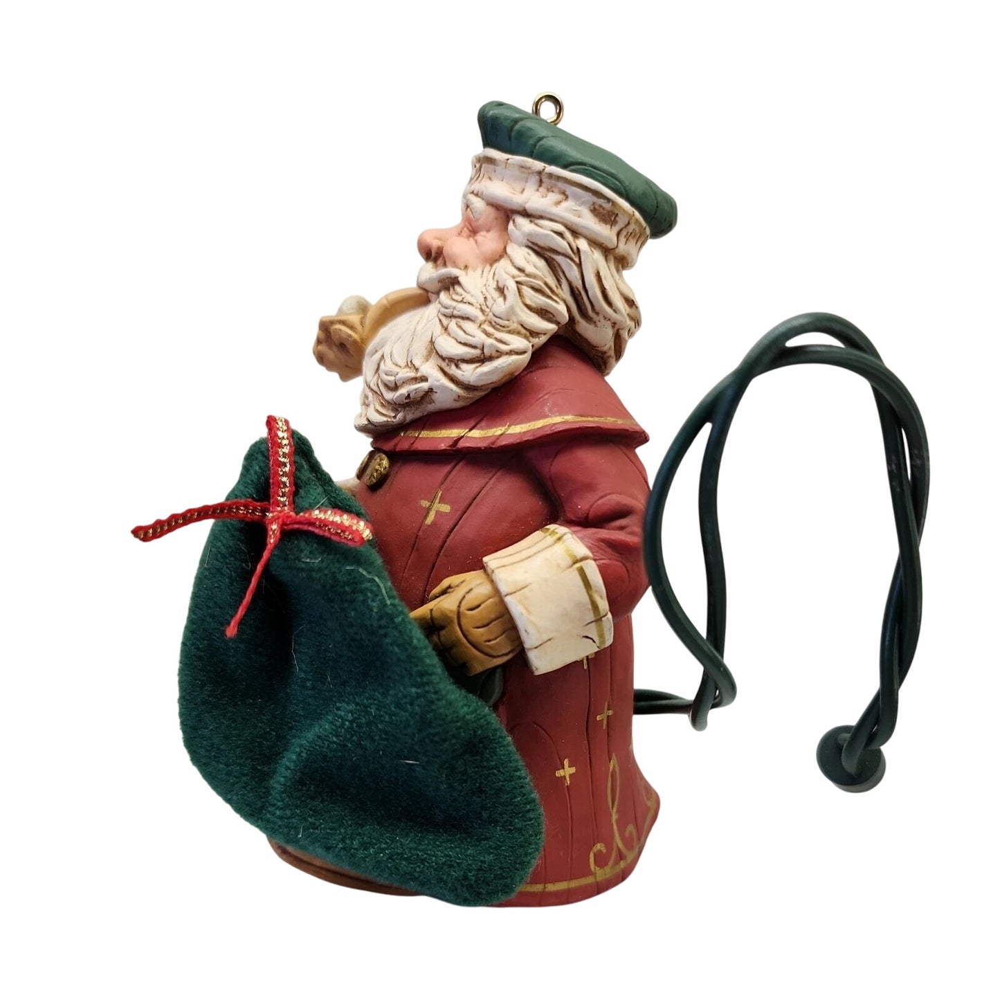 1997 Santa's Secret Gift Hallmark Ornament (Santa Claus) QLX7455