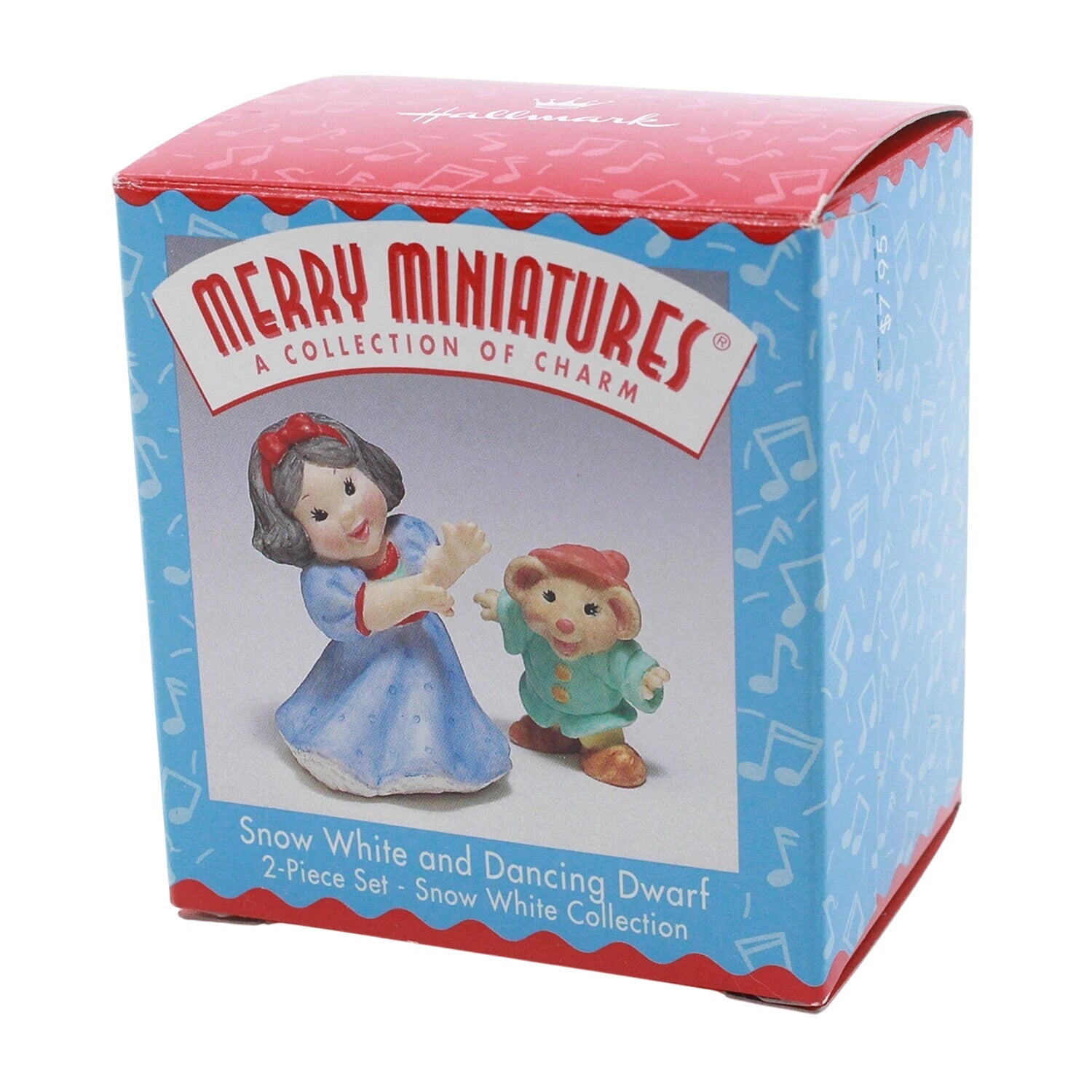 1997 Snow White and Dancing Dwarf Hallmark Ornament (Snow White) QFM8535