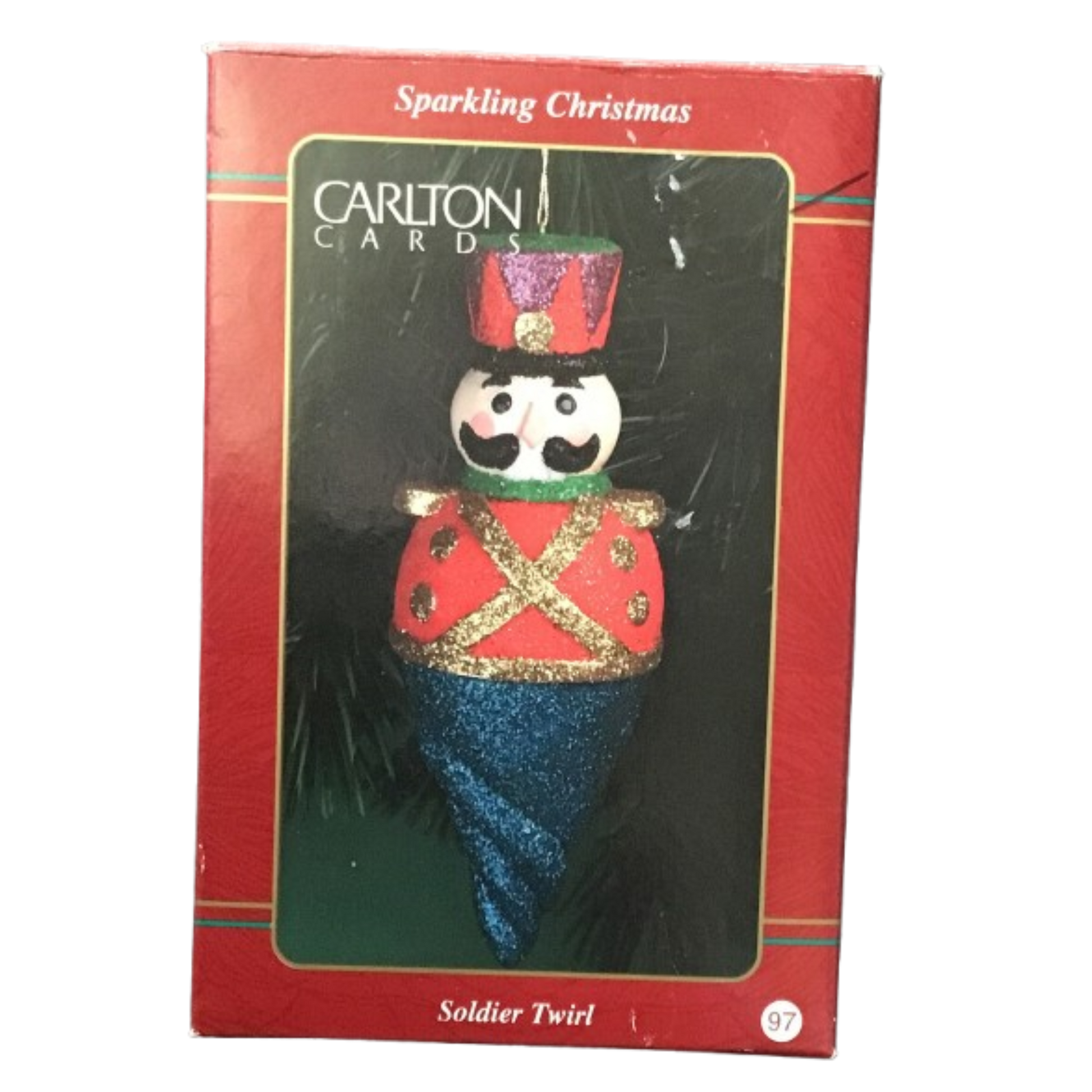 1997 Soldier Twirl Carlton Cards Ornaments (Soldier) CXOR-102W
