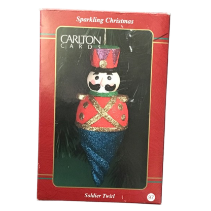 1997 Soldier Twirl Carlton Cards Ornaments (Soldier) CXOR-102W