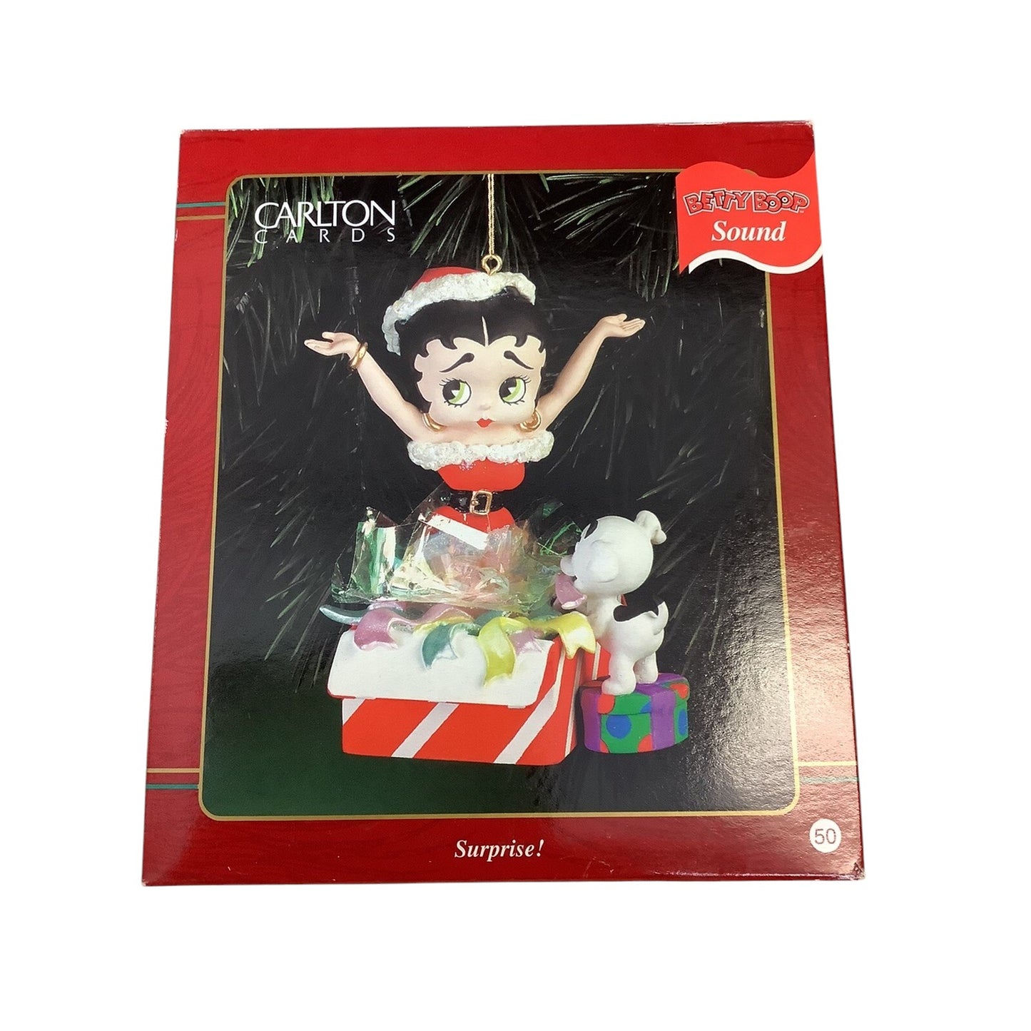 1997 Surprise! Carlton Cards Ornaments (Betty Boop) CXOR-088W