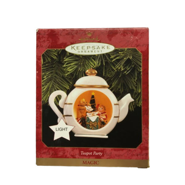 1997 Teapot Party Hallmark Ornament (Teapot) QLX7482