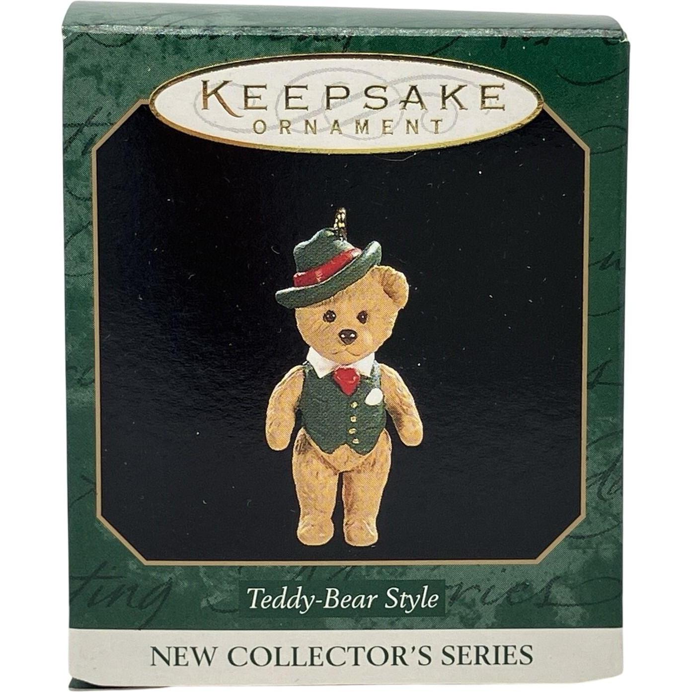 1997 Teddy-Bear Style Hallmark Ornament (Teddy-Bear Style) QXM4215