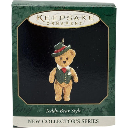 1997 Teddy-Bear Style Hallmark Ornament (Teddy-Bear Style) QXM4215