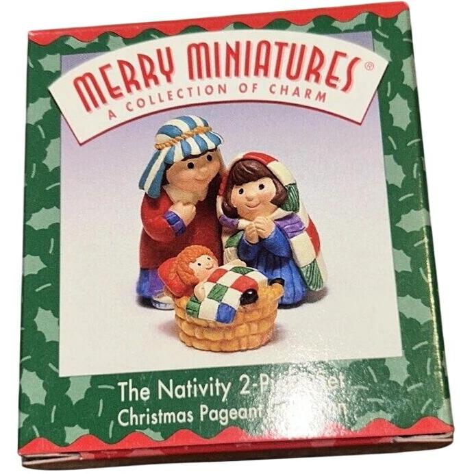 1997 The Nativity Hallmark Ornament (Merry Miniatures) QFM8615