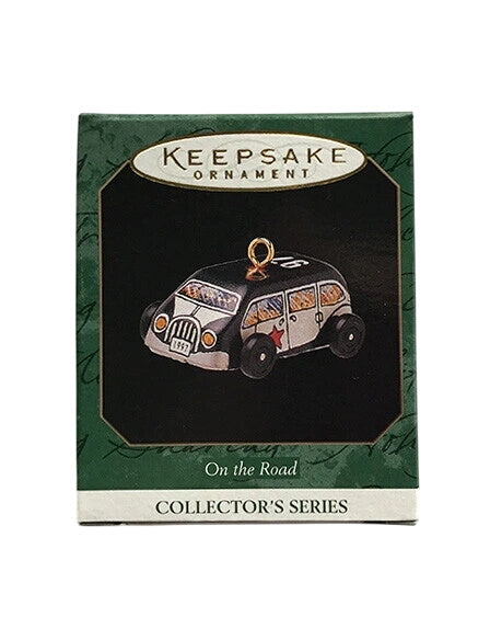 1997 Tin Police Car Hallmark Ornament (On the Road) QXM4172