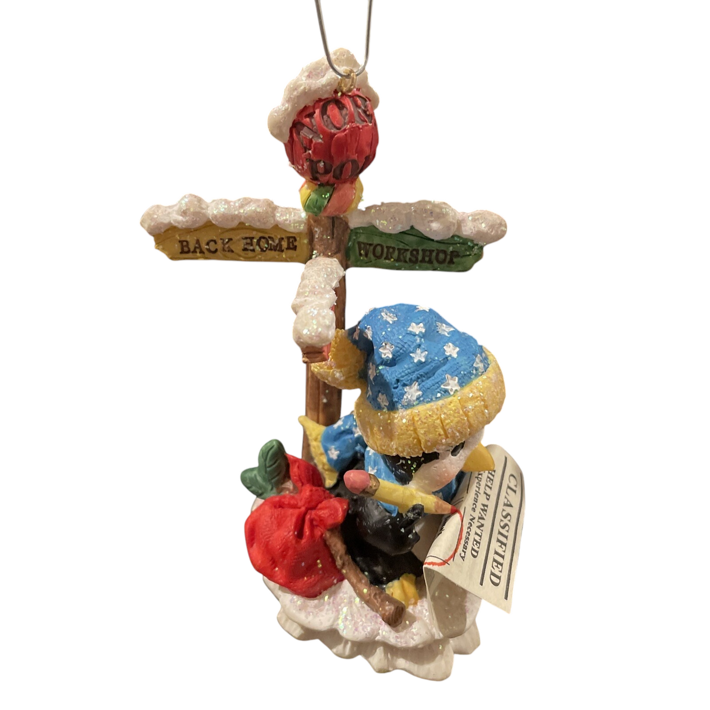 1997 Vintage Holiday Help Wanted (Penguins)