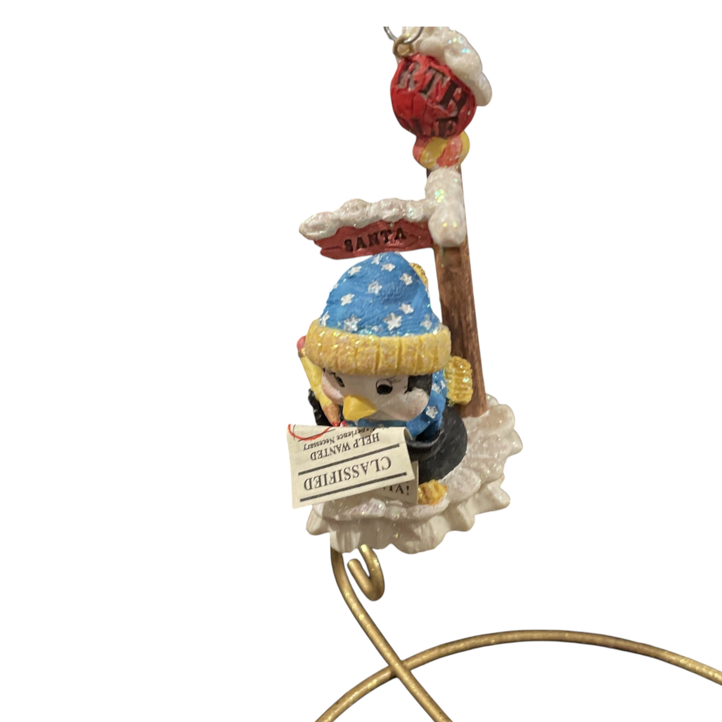 1997 Vintage Holiday Help Wanted (Penguins)