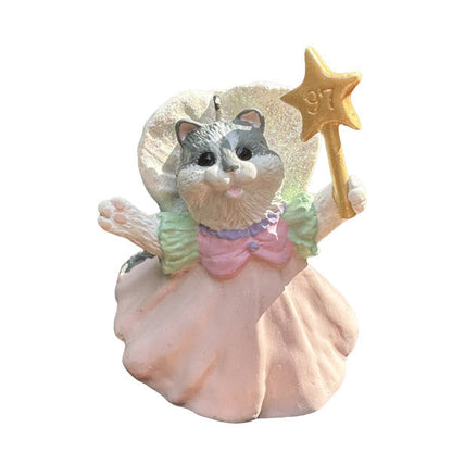 1997 A Purr-fect Princess Hallmark Ornament (Cat) QEO8715