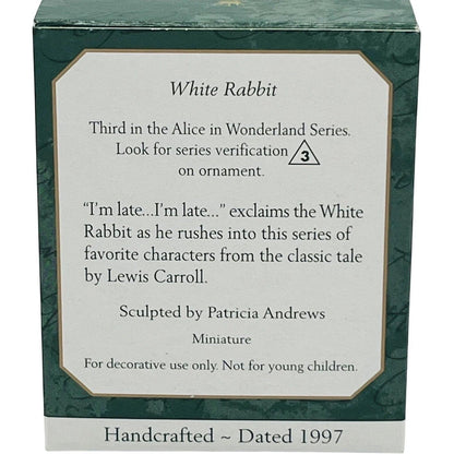 1997 Alice in Wonderland Hallmark Ornament (Alice in Wonderland) QXM4142