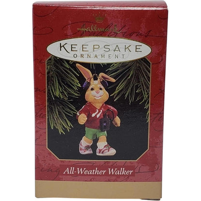 1997 All-Weather Walker Hallmark Ornament (Rabbit) QX6415