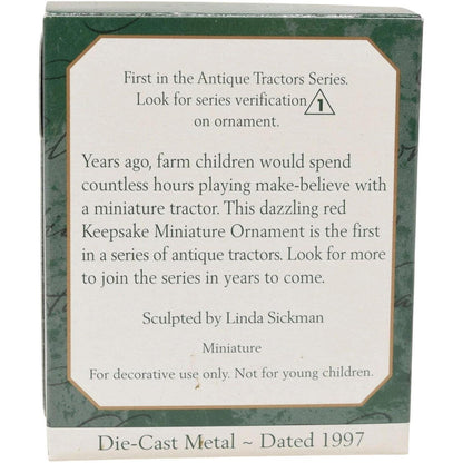 1997 Antique Tractors Hallmark Ornament (Series #1) QXM4185