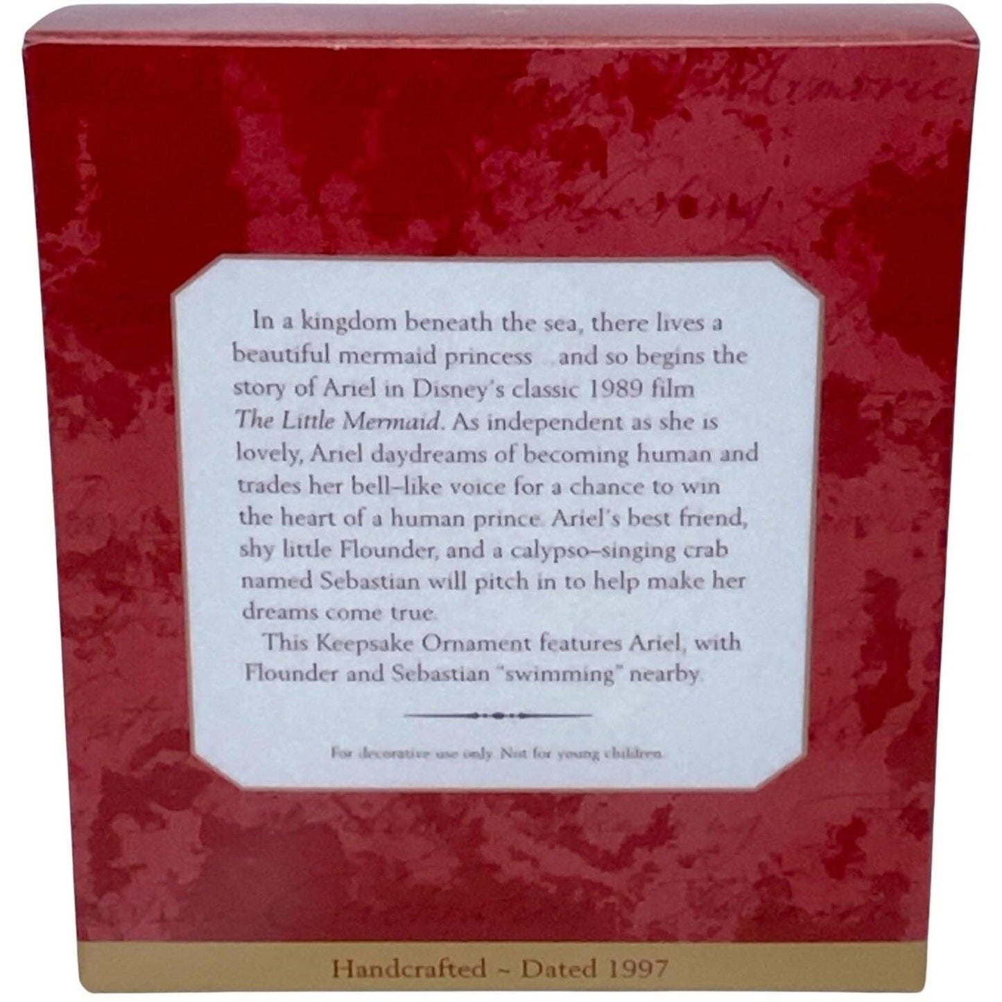 1997 Ariel Hallmark Ornament (The Little Mermaid) QXI4072
