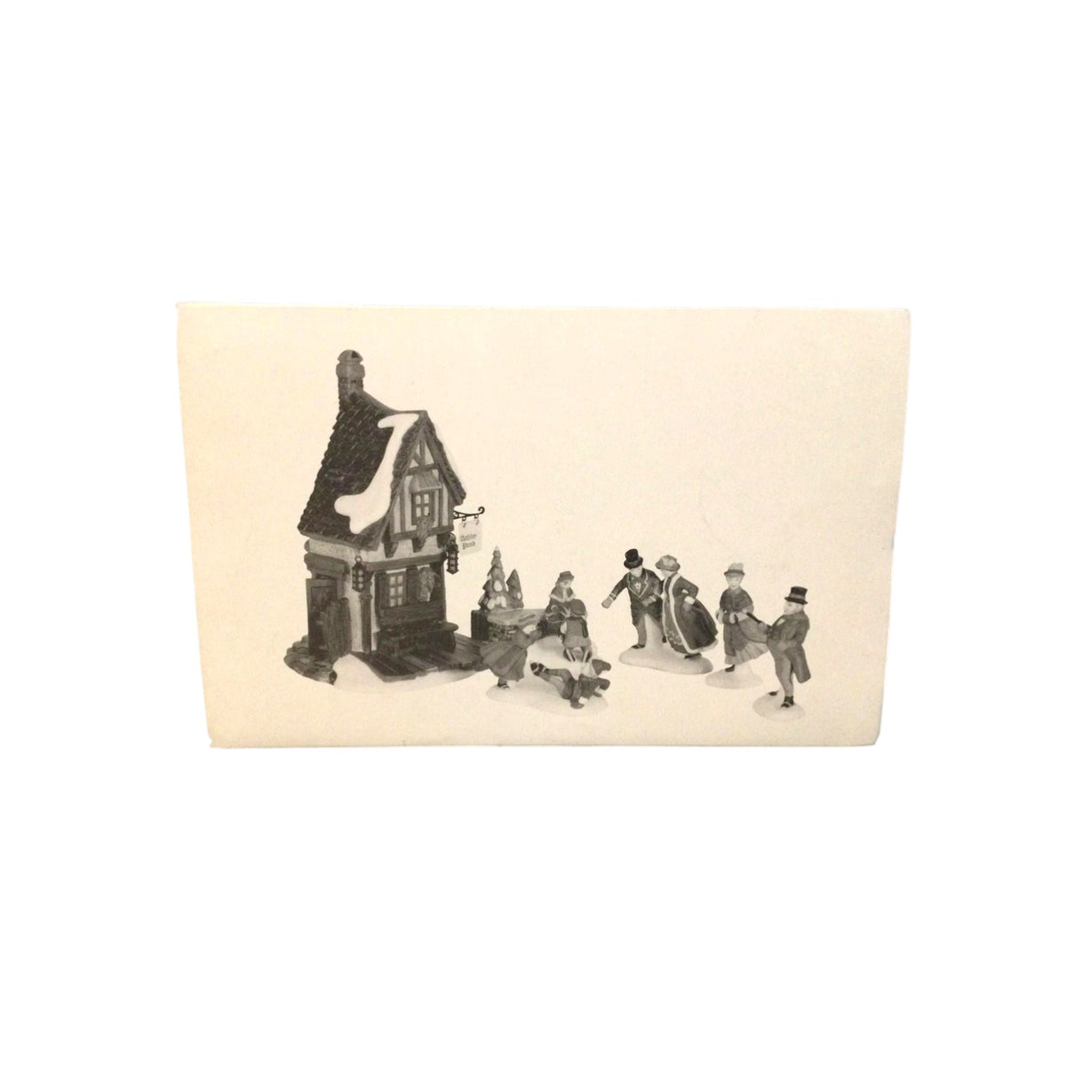 1997 Ashley Pond Skating Party Dickens Village Series Department 56 58405 Image7