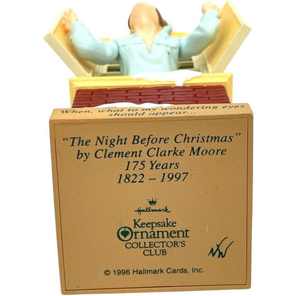 1997 Away to the Window Hallmark Ornament (The Night Before Christmas) QXC5135