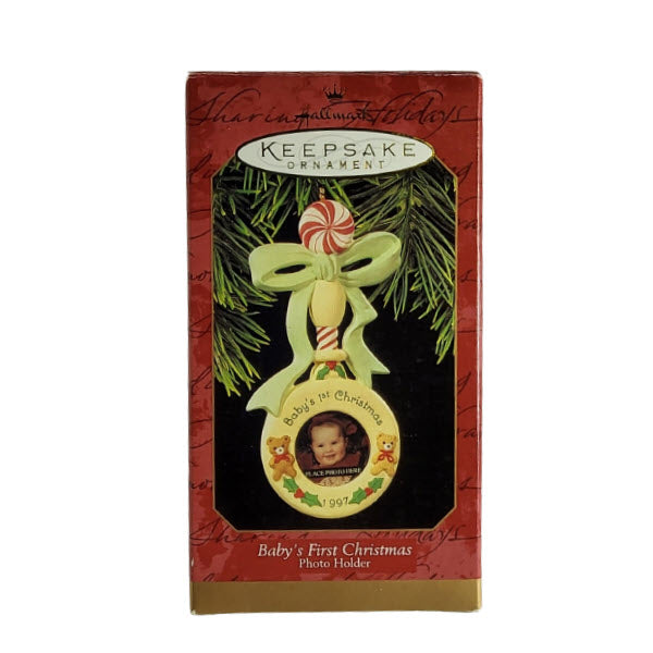 1997 Baby's First Christmas Hallmark Ornament (Baby's First Christmas) QX6482