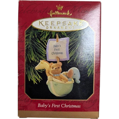 1997 Baby's First Christmas Hallmark Ornament (Baby's First Christmas) QX6485