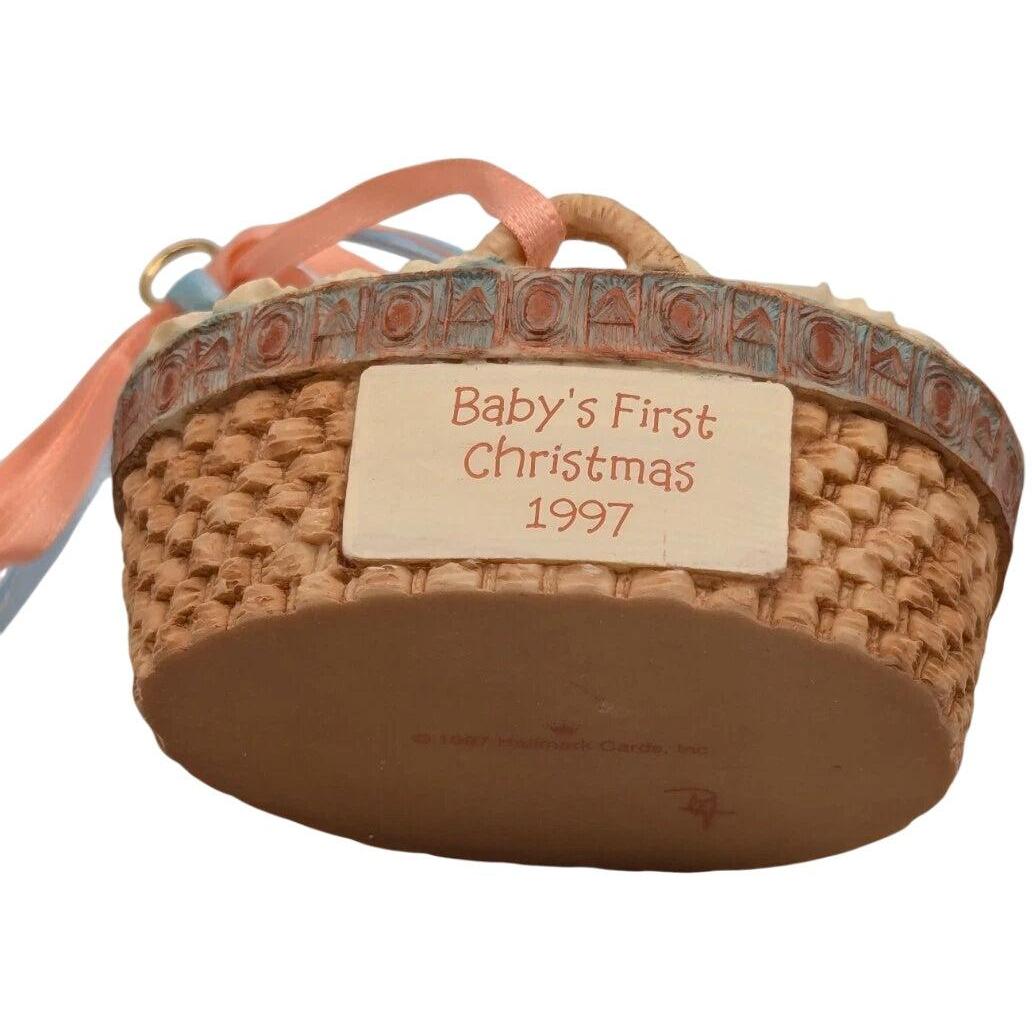 1997 Baby's First Christmas Hallmark Ornament (Baby's First Christmas) QX6492