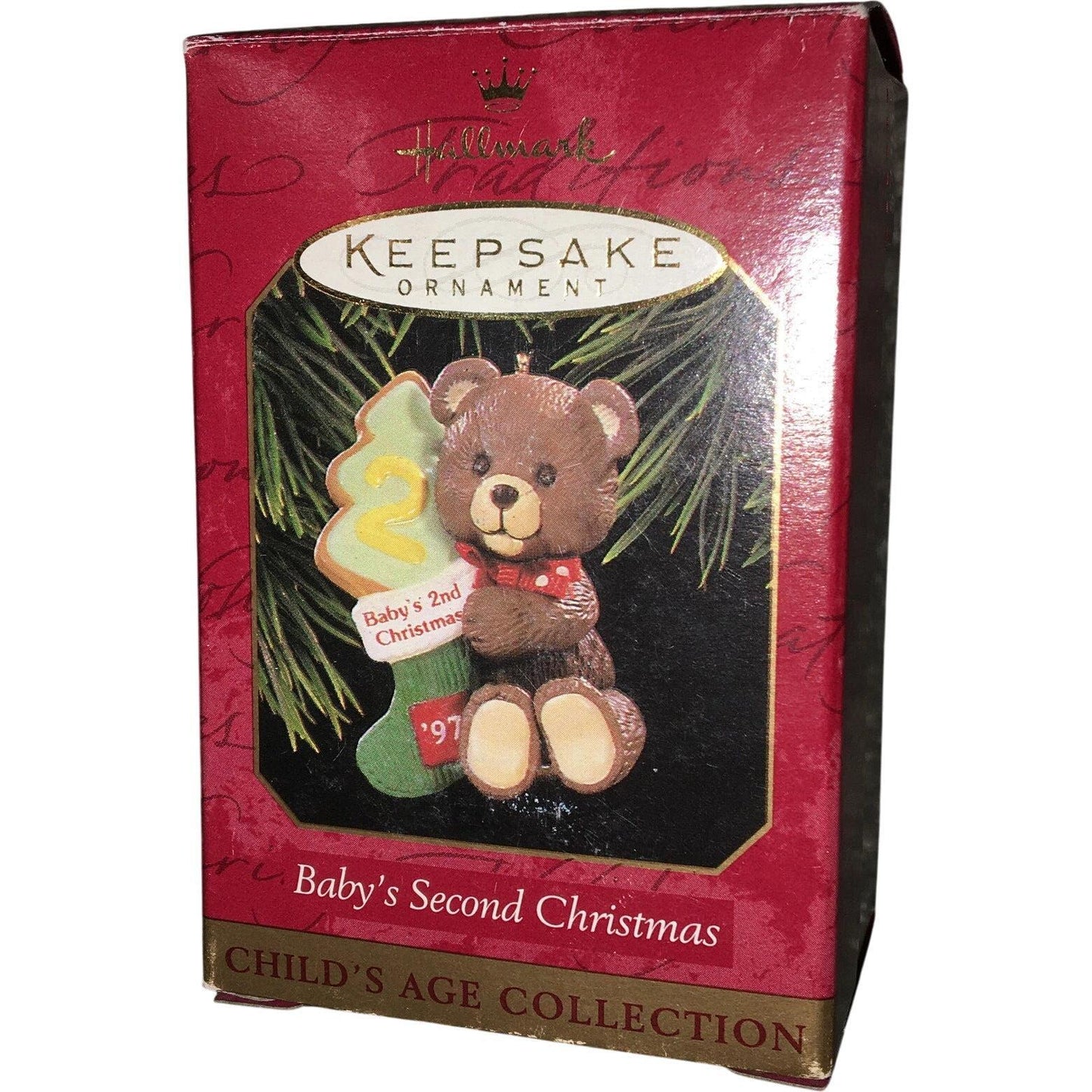 1997 Baby's Second Christmas Hallmark Ornament (Baby's Second Christmas) QX6502