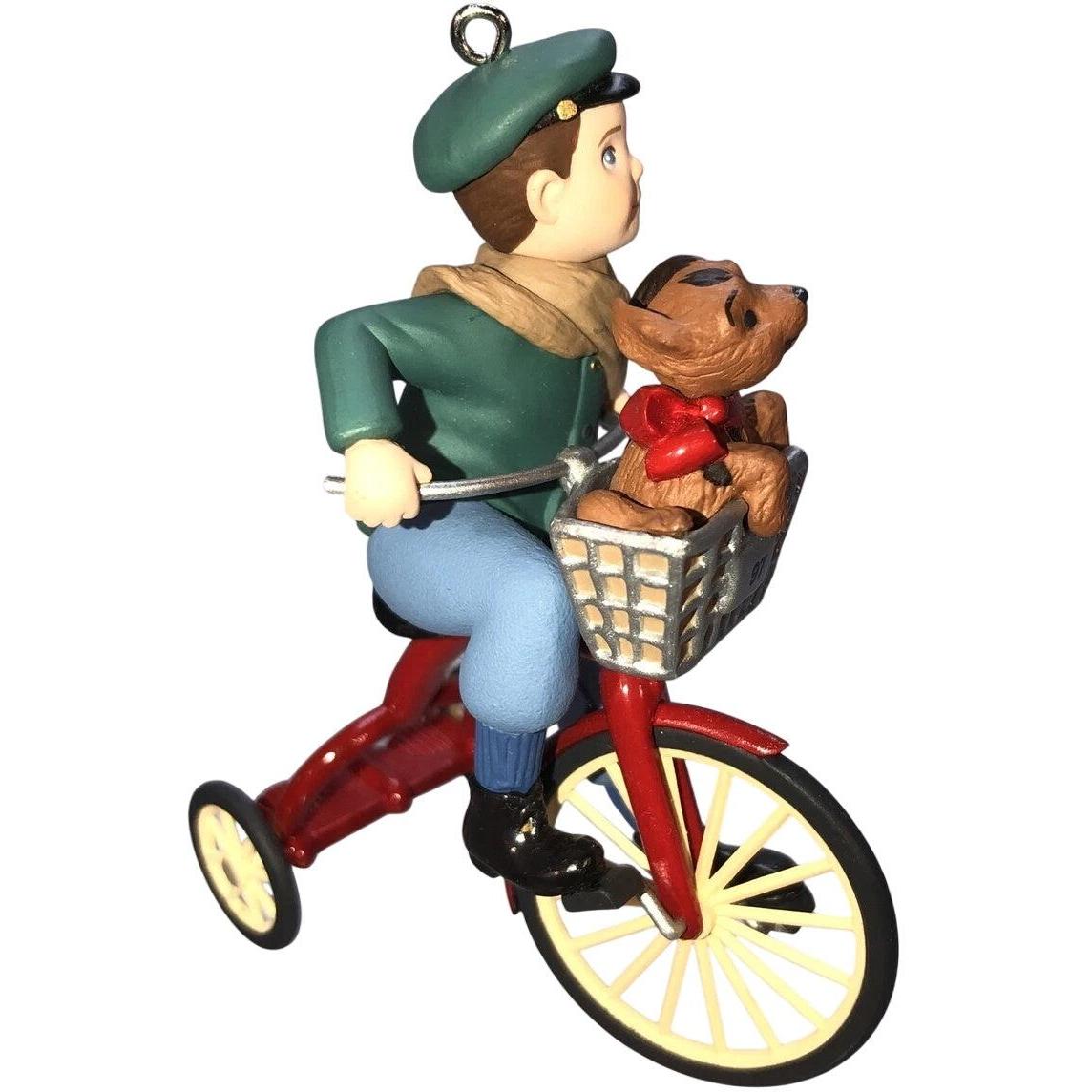 1997 Biking Buddies Hallmark Ornament (Baby's Second Christmas) QX6682