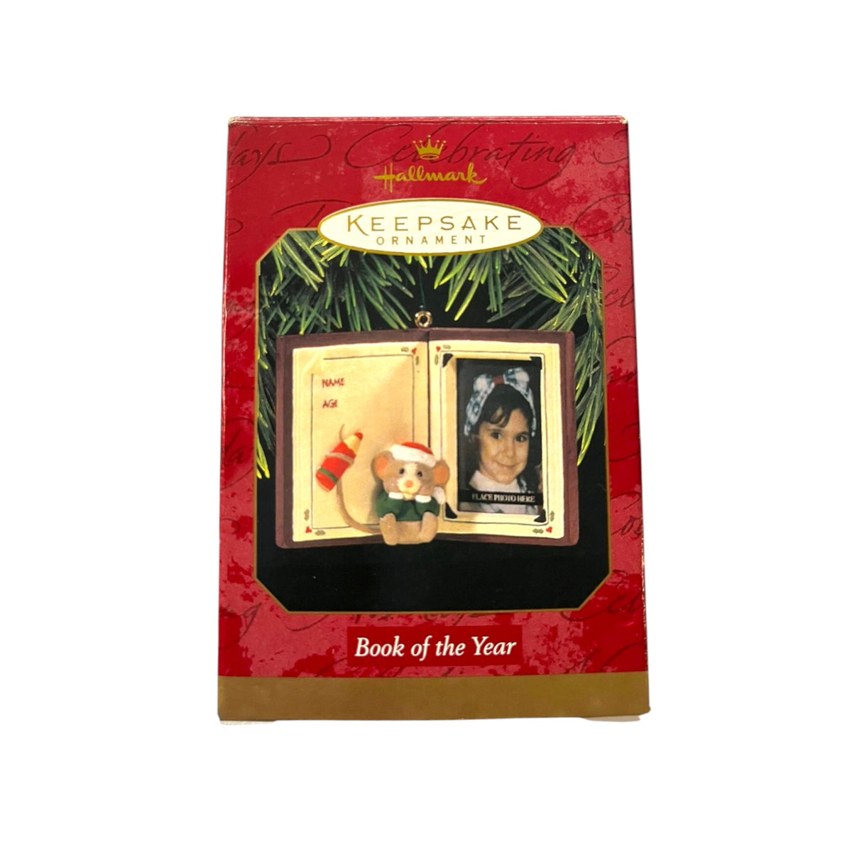 1997 Book of the Year Hallmark Ornament (Photo Holder) QX6645 Image2